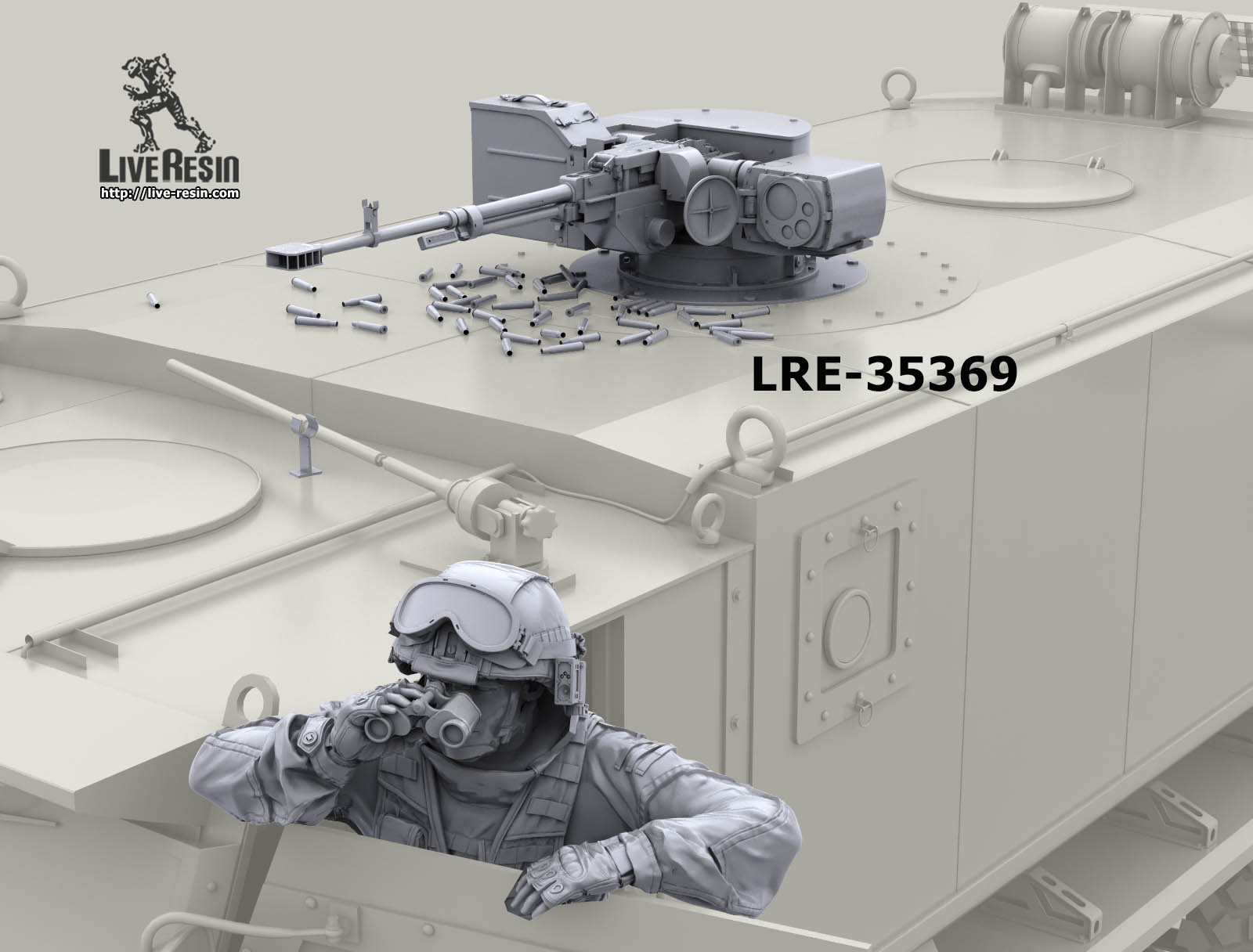 LRE35369 Универсальный дистанционно управляемый модуль с 12,7 мм пулеметом 6П49 Корд для бронетехники