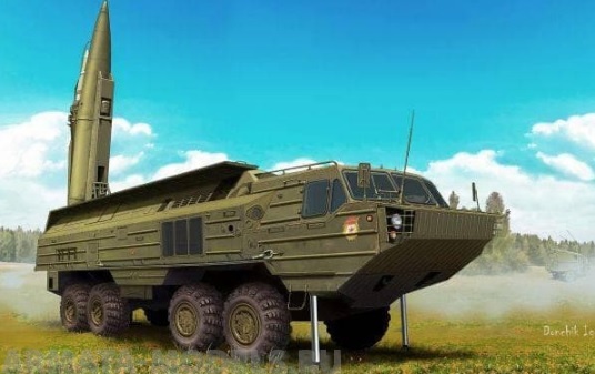 82926 Ракетный комплекс Soviet 9K714 OKA (SS-23 Spider) Hobby Boss