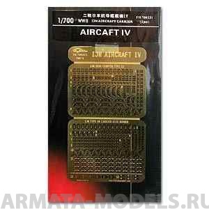 FH700221 Фототравление WWII IJN Aircraft IV IJN Zero Fighter Type21,IJN Type99 Carrier Dive Bomber,IJN Type97 Torpedo Bom