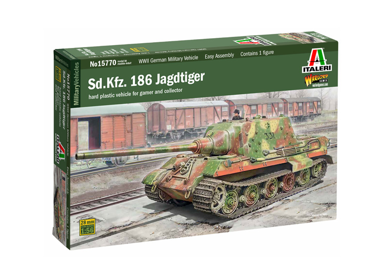 15770ИТ Танк Sd.Kfz. 186 JAGDTIGER Italeri