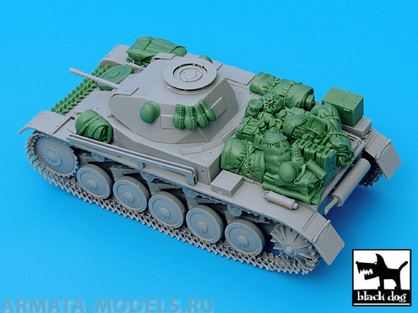 BDT35032 1/35 Pz.Kpfw.II Ausf.C accessories set (DRAG)