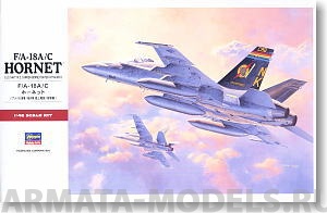 07250 Самолет F-18A/C Hornet Hasegawa