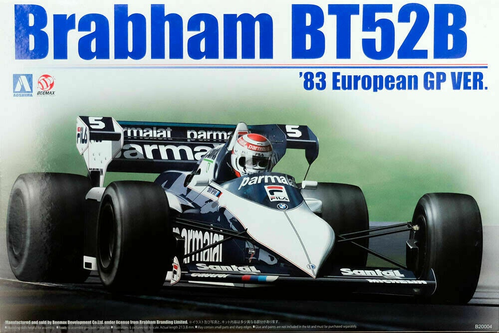 B20004  Brabham BT 52B 83 European GP Aoshima