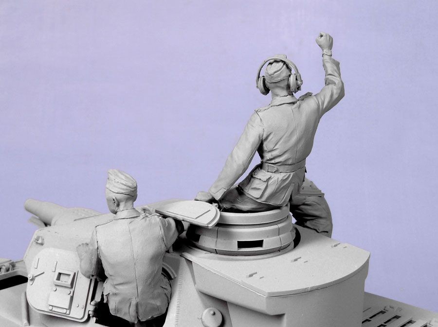 Т-35088 Немецкие танкисты афр. корп (1941 г) (3) Tank