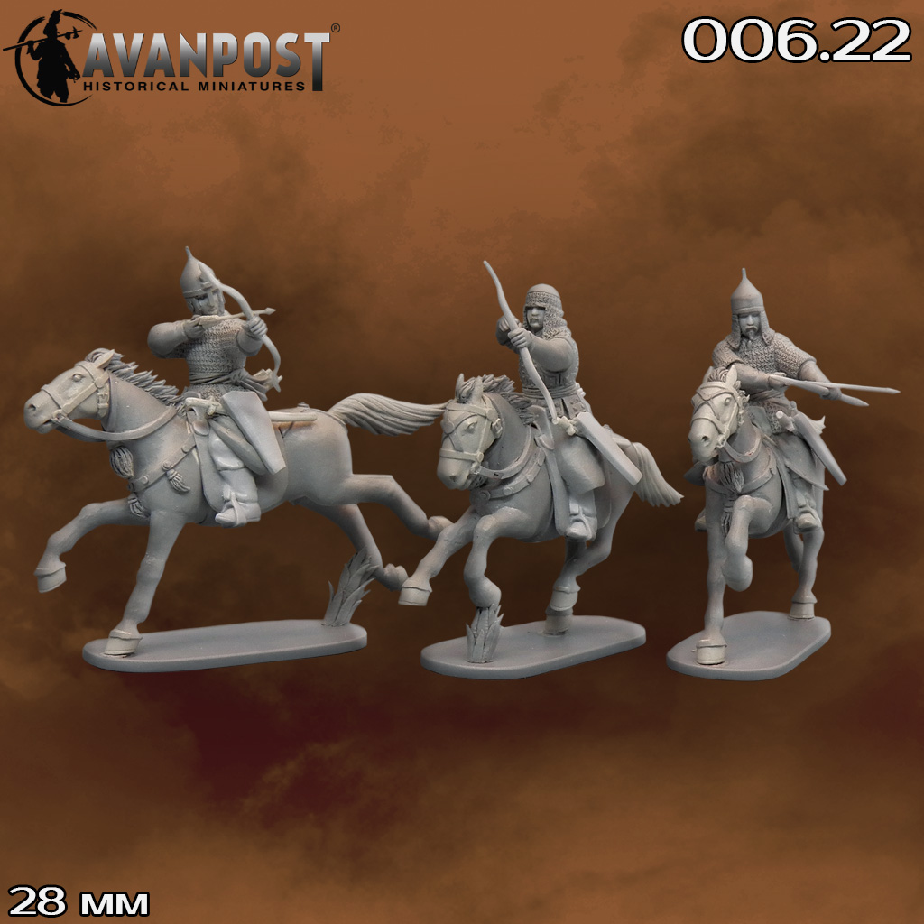 006.22АП Сибирско-татарская конница, XVII в (набор 3) Аванпост