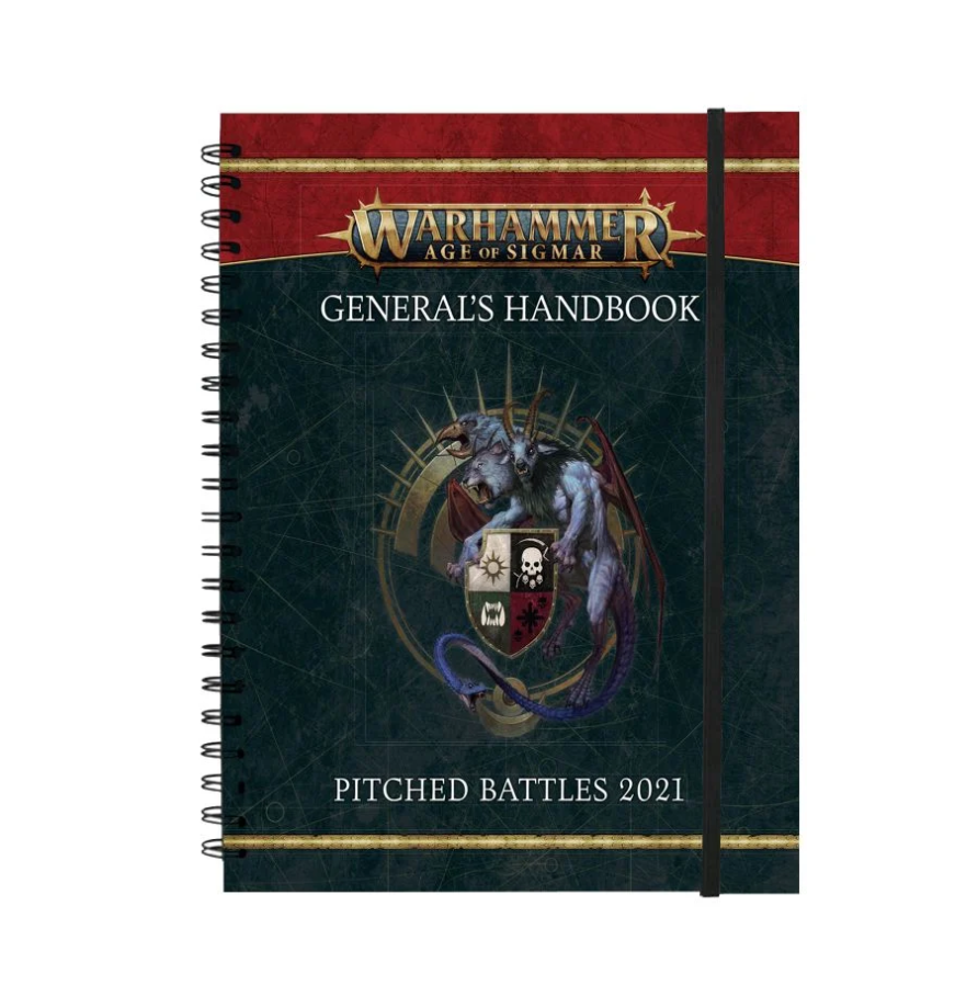 80-18GW Книга Вархаммер Эра Сигмара. Руководство Генерала (2021, англ.) (General's Handbook Pitched Battles 2021 and Pitched Battle Profiles (Eng))