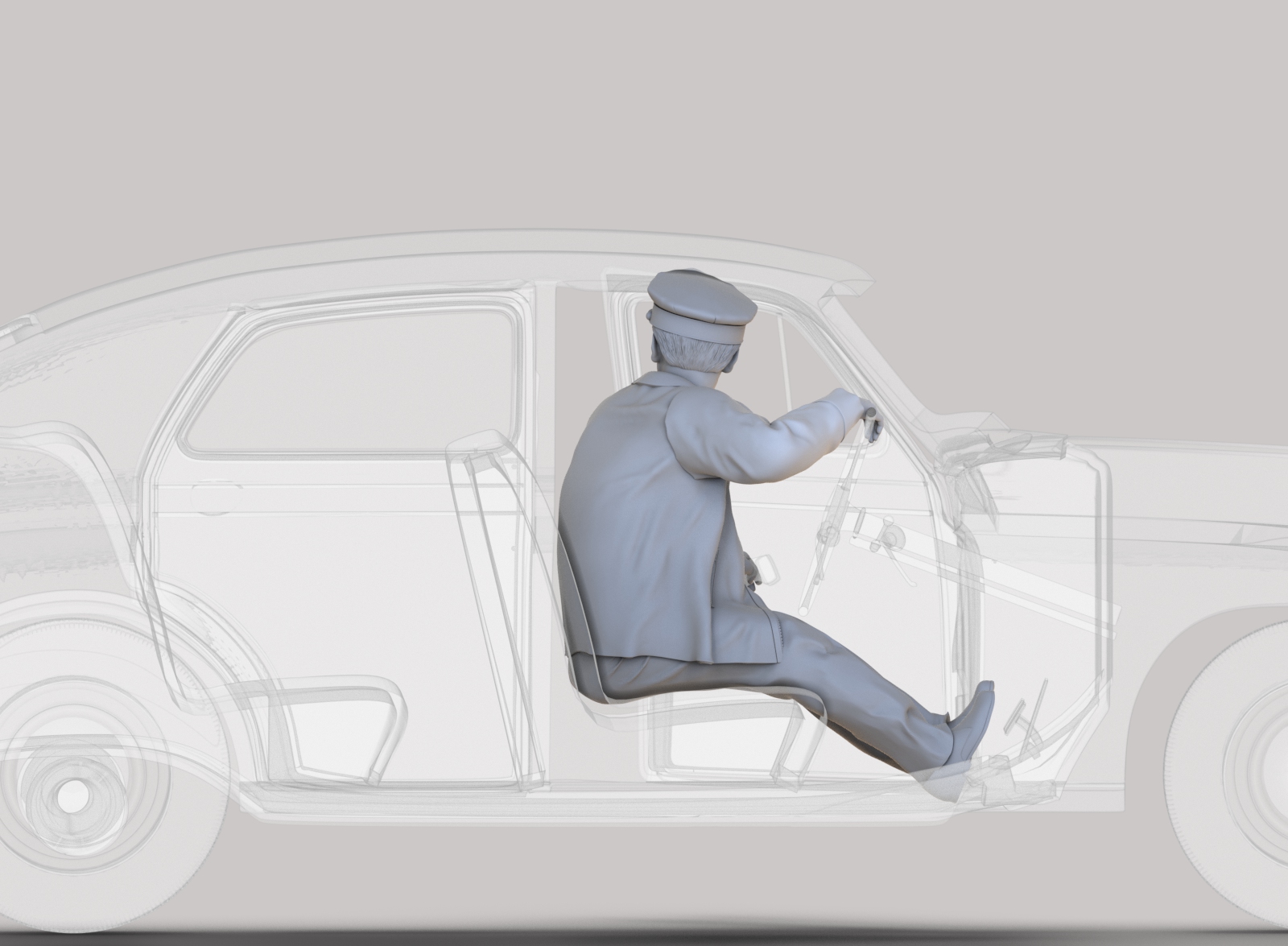 AM35683 Фигура «Таксист 2»