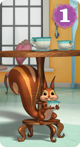 1790HW София Прекрасная Волшебные прятки