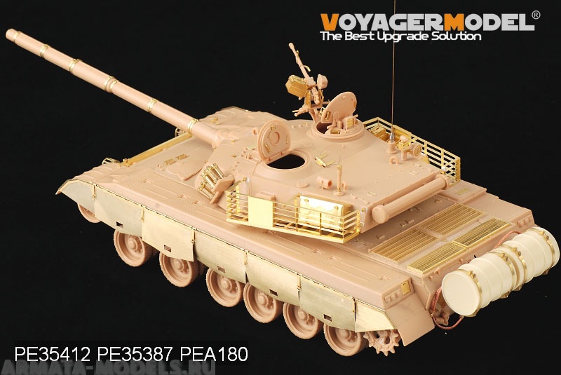 PE35412 Набор фототравления для 1/35 CHINESE PLA ZTZ 96 MBT Basic w/Smoke Discharger (For HOBBYBOSS 82465)