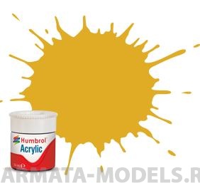 AB0016 Краска акриловая No 16 Золотой - Металик -14ml Acrylic