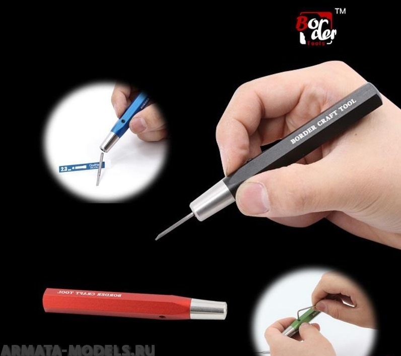 BD0033-B Рукоятка для стамески скрайбера синяя