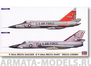 00962 Самолет  F-102A&F-106A Hasegawa