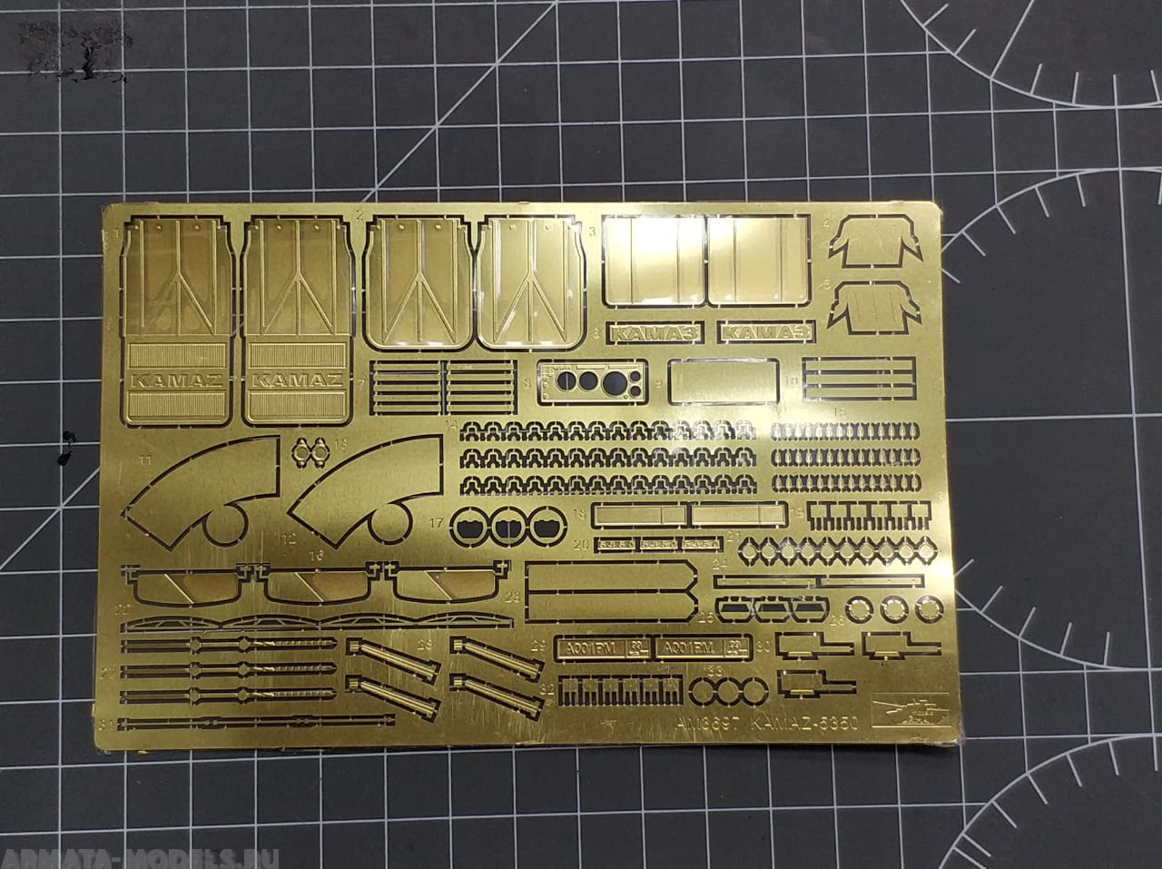 AM3697 Фототравление на КамАЗ-5350 «Мустанг» 3697