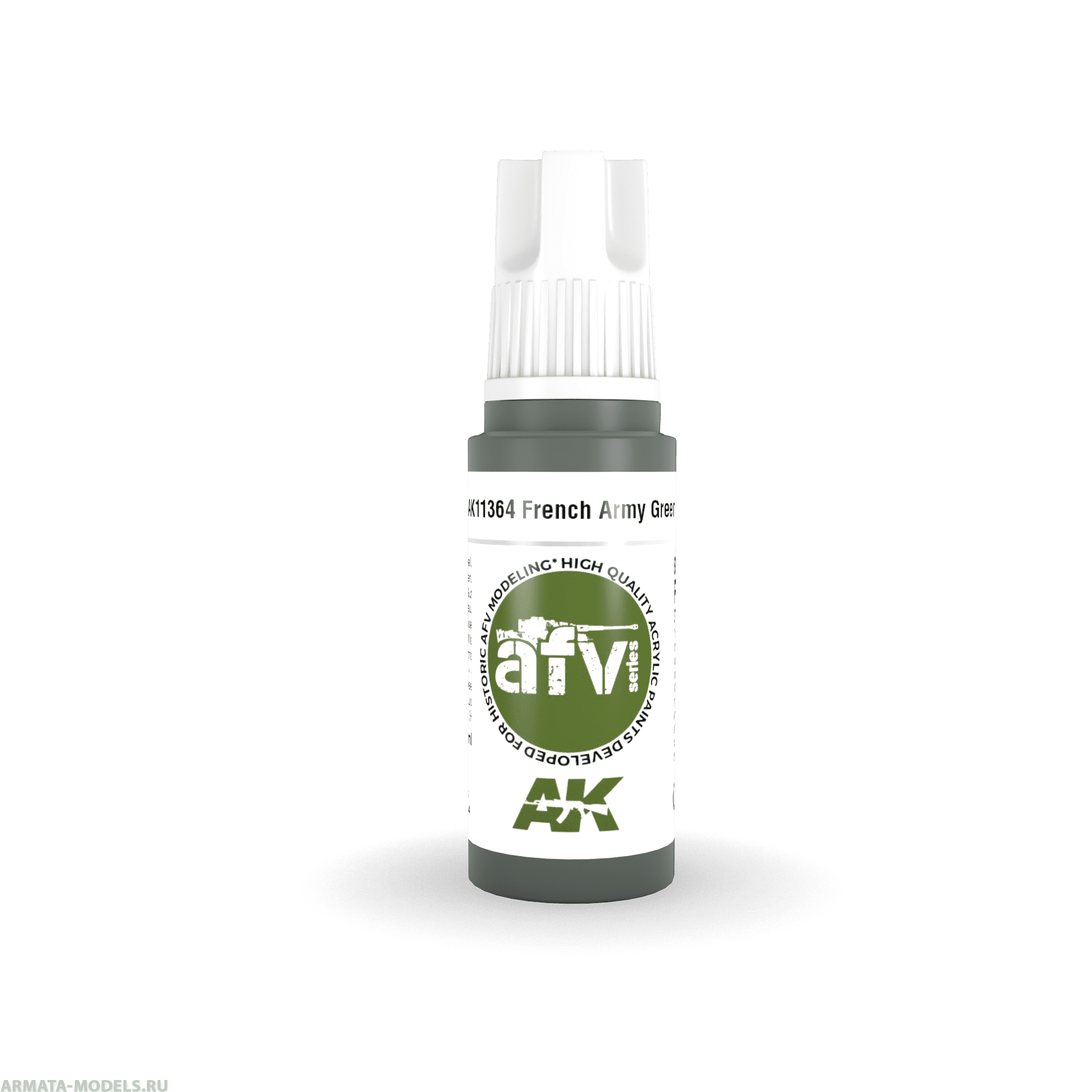 AK11364 Краска акриловая 3Gen French Army Green
