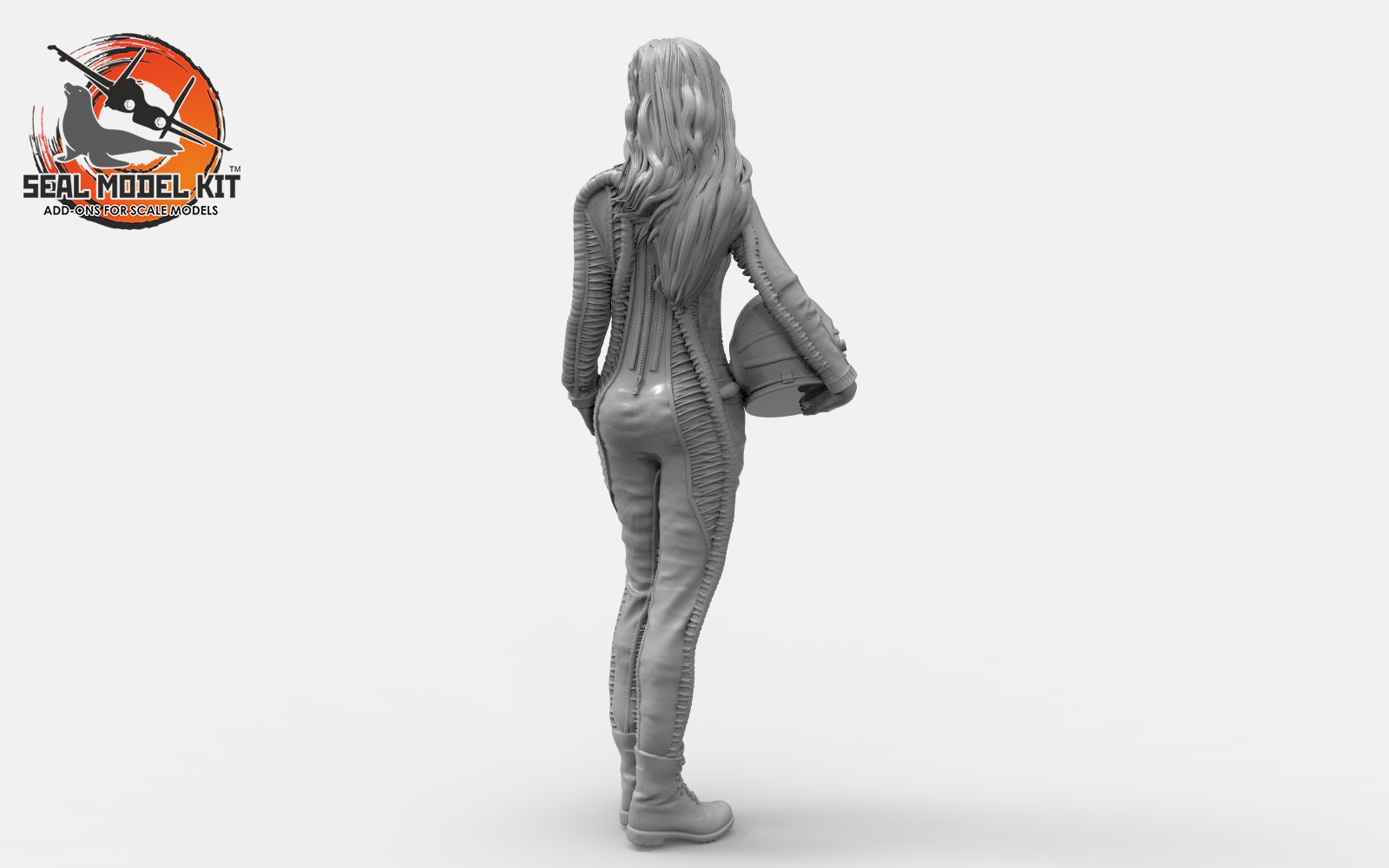 smk72010 Девушка пилот в вкк-6м