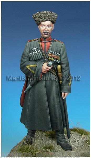35040ALP German Cossack Officer, WW2 Mantis Miniatures