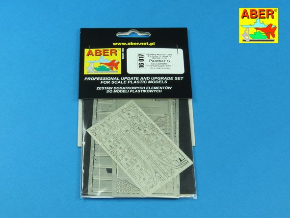 ABR-16-017  Дополнения для  Panther G/Jagdpanther- Vol.3- Fenders для Tamiya 1/16