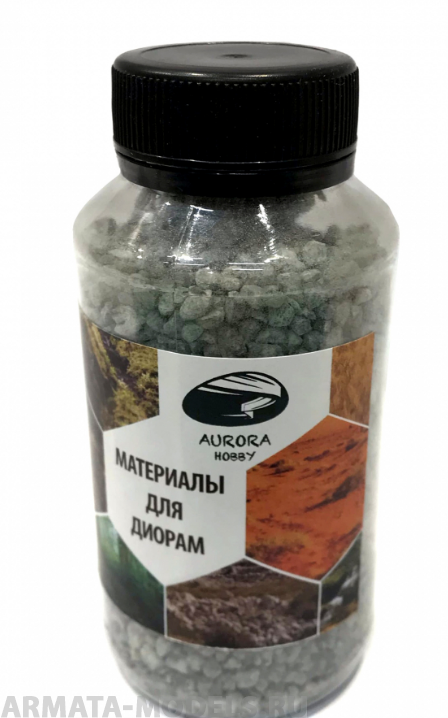 AH8120 Каменная крошка темно-зеленая 1-4 мм (200мл)