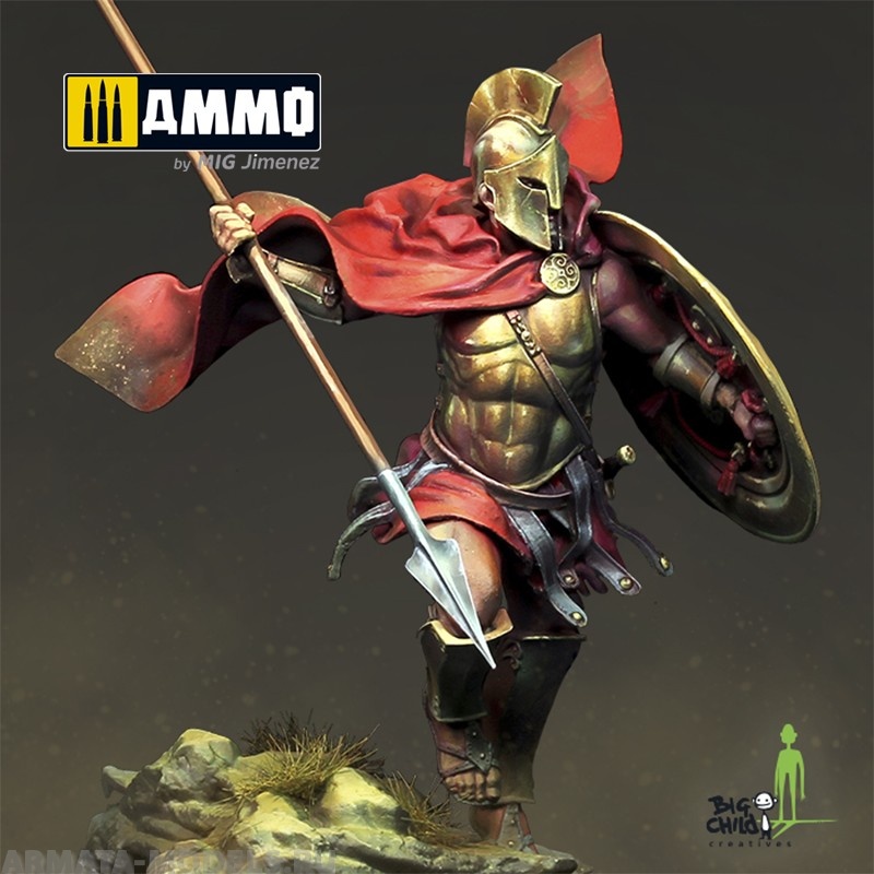 BCEH75012 Миниатюра Spartan Hoplyte 2 BIG CHILD