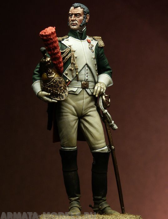 75-088PEGASO Officer of the Empress ' Dragoons, 1815 Pegaso Models