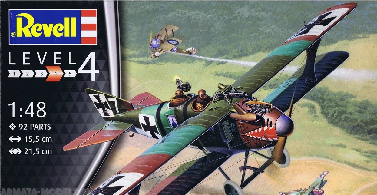 03965 Немецкий самолет-разведчик Roland C.II Revell