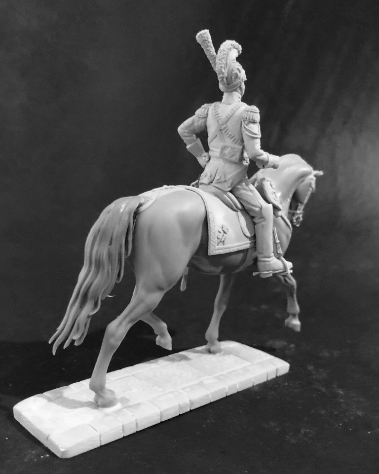 CHM-54327(M). Офицер Garde du Corps Chronos Miniatures