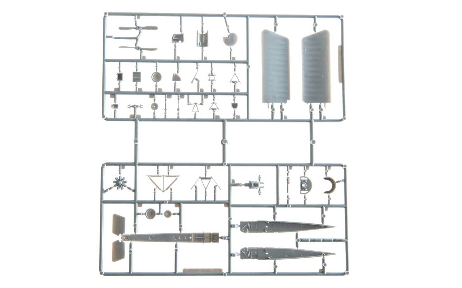 A01086  Самолет Fokker EII (поздняя версия) Airfix