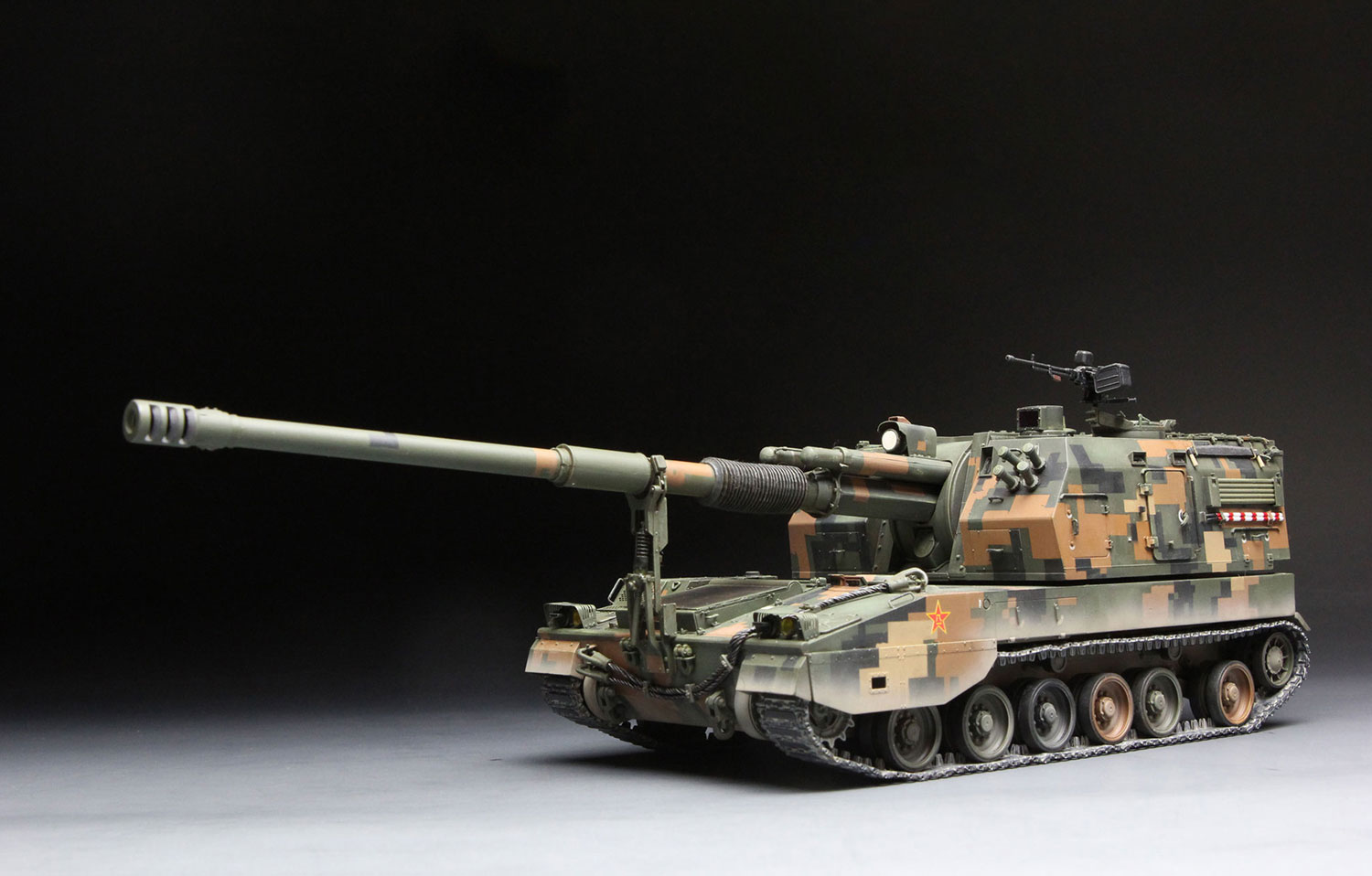 TS-022 155mm SELF-PROPELLED HOWITZER CHINESE PLZ05 Meng