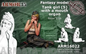 ARM16022 Немецкая танкиста 5 , с губной гармоникой ARMOR35