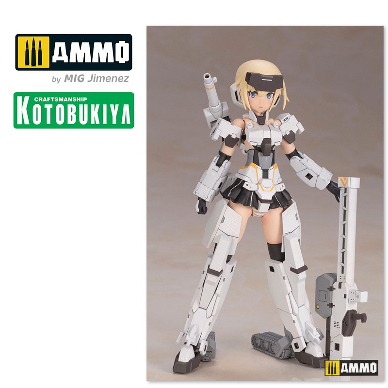 KTOFG032 Коллекционая сборная модель  FAGPM Kit Gourai-Kai White Ver. 14 cm KOTOBUKIYA