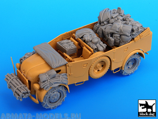 BDT35042 1/35 German Steyr 1500A Big accessories set (TAM)