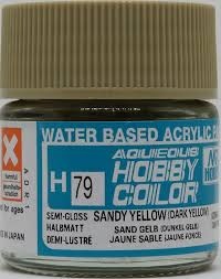 H079 Краска 10мл  SANDY YELLOW (DARK YELLOW)