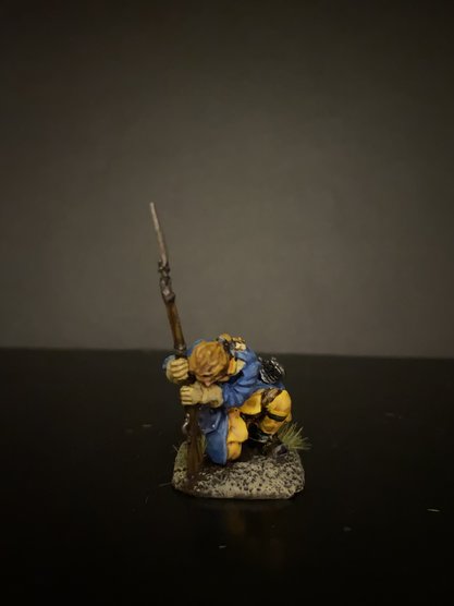 5268ТБ ВИМ, раненный шведский гренадер (Лейб-гвардия), Северная  война, 1/35 Три Богатыря