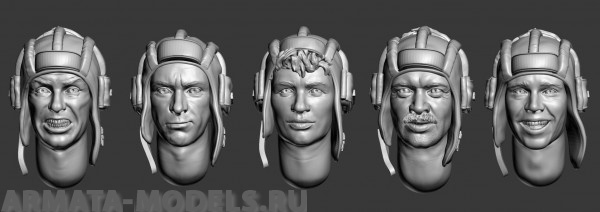 ARM356034 Советские танкисты ВОВ ARMOR35