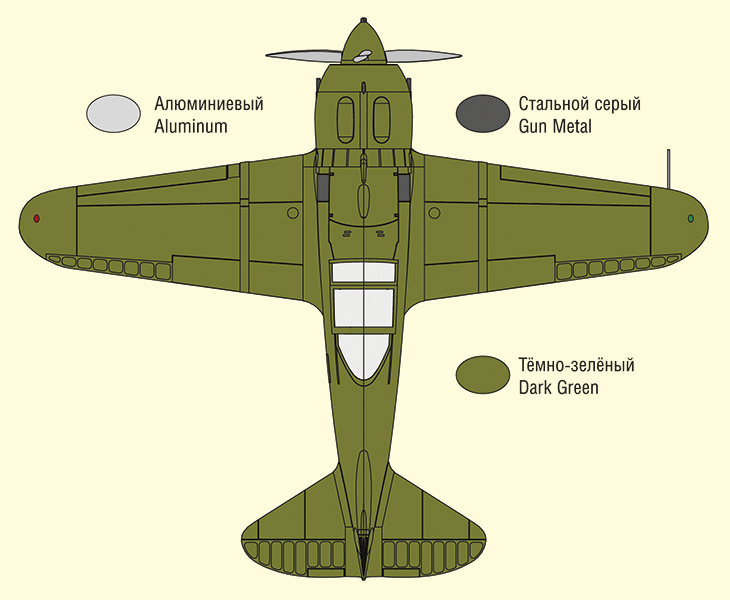 48045 Поликарпов И-185 Король истребителей ARK model