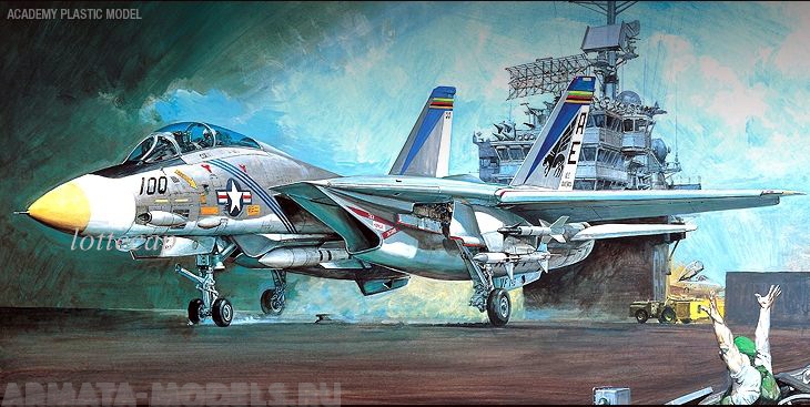 12253 Самолёт  F-14A Томкэт  Academy