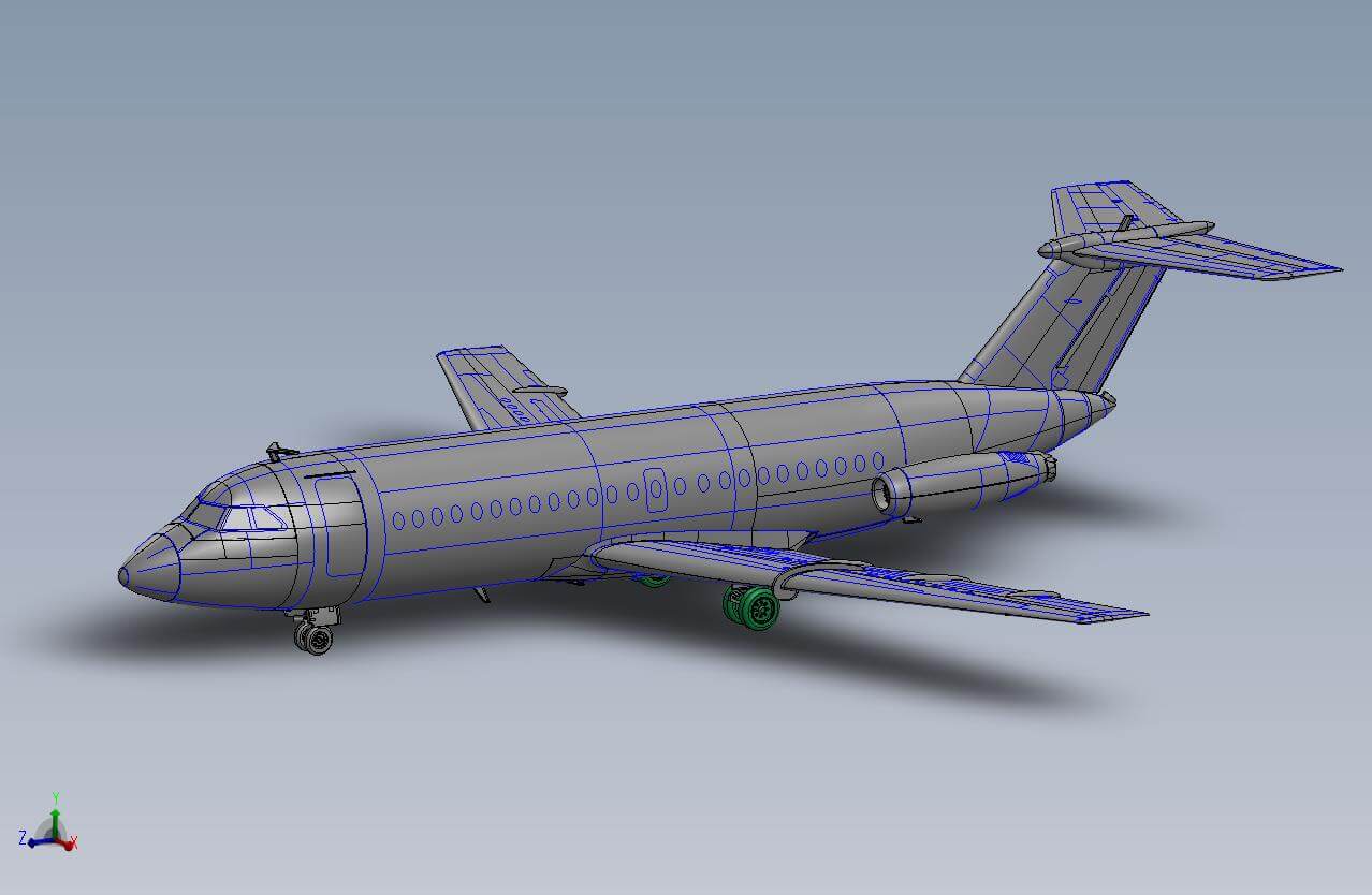 ЕЕ144143_2 Авиалайнер BAC 1-11-200 AER LINGUS Восточный экспресс