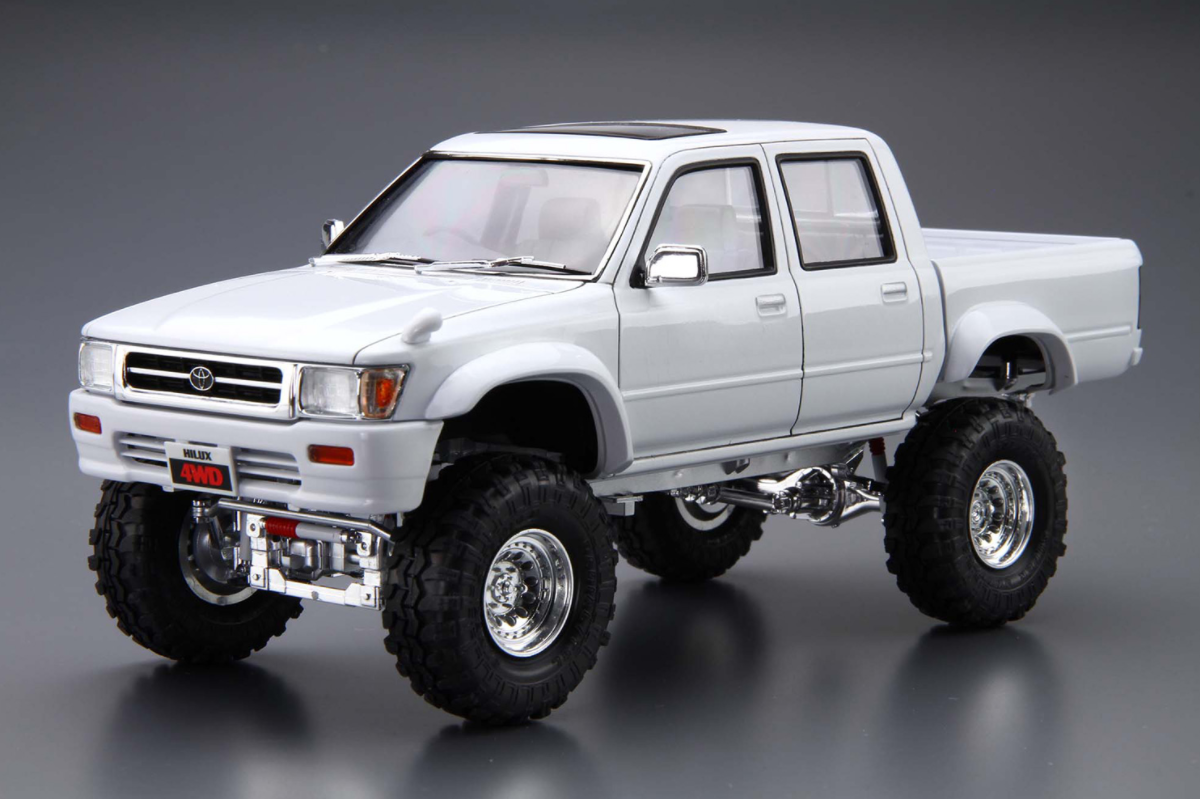06131 Toyota HiLux Pickup Double Cab Lift Up 94 Aoshima