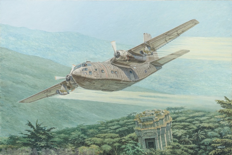 Rod057 Самолет Fairchild C-123K/UC-123K Roden