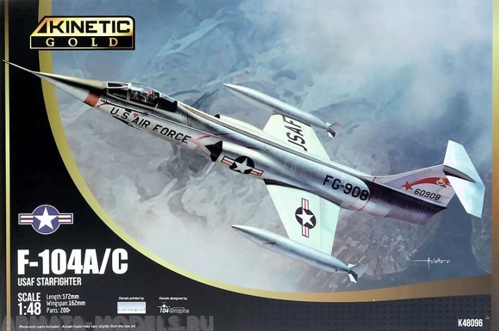 K48096 F-104A/C USAF Starfighter Kinetic