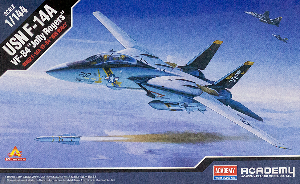 12626   Авиация  USN F-14A VF-84 Jolly Rogers Academy