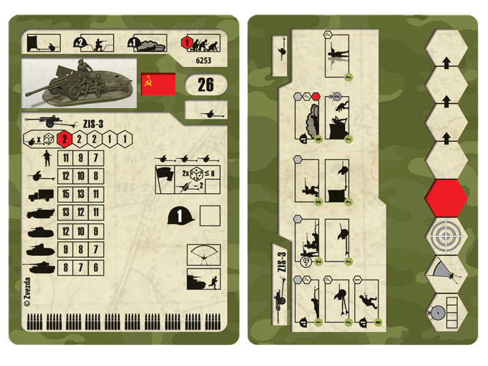 6253 Советская противотанковая пушка ЗИС-3 Звезда