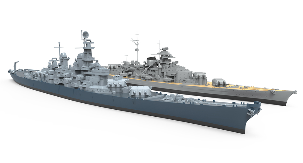 PS-004 1/700 U.S.NAVY Battleship U.S.S. Missouri (BB-63) Meng
