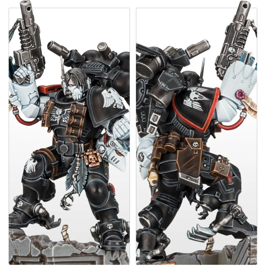 48-89GW Набор Гвардия Ворона. Кайваан Шрайк (Raven Guard Kayvaan Shrike)