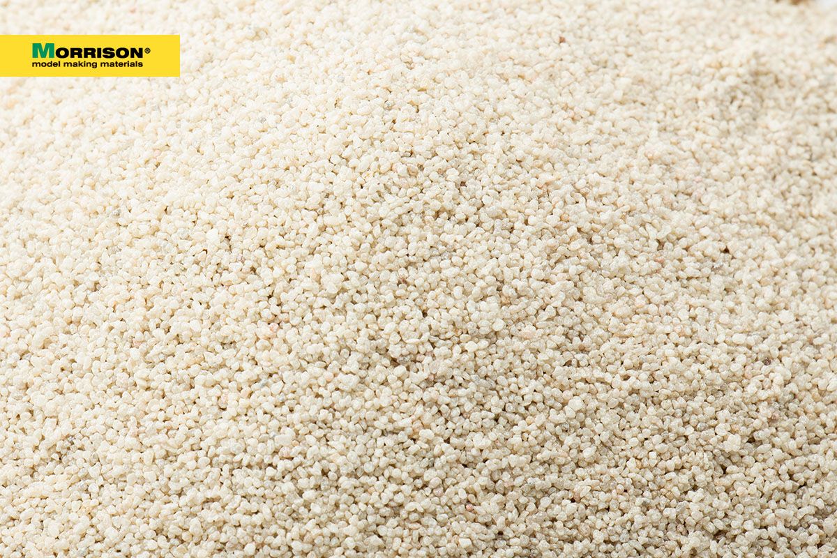 007KPK022 Присыпка для макетирования Серо-белый грунт
