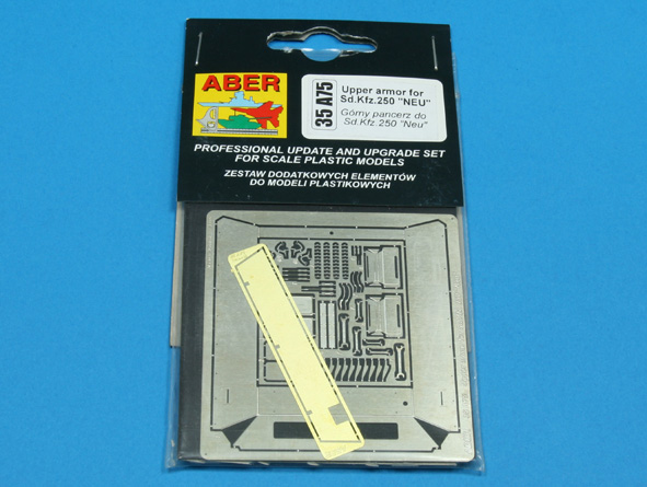 ABR-35-A75  Дополнения для  Upper armor for Sd.Kfz.250 „Neu” для  1/35