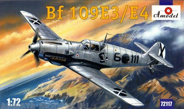 AM72117 Bf109 Е3/E4 Amodel