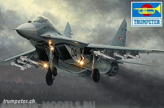 01674P Mig-29A Fulcrum (9-12) Trumpeter