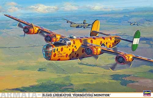 00932 Самолет B-24D Liberator Hasegawa