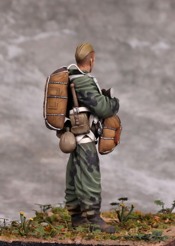 3103SOGA Автоматчик парашютист РККА.1941 г. SOGA Miniatures